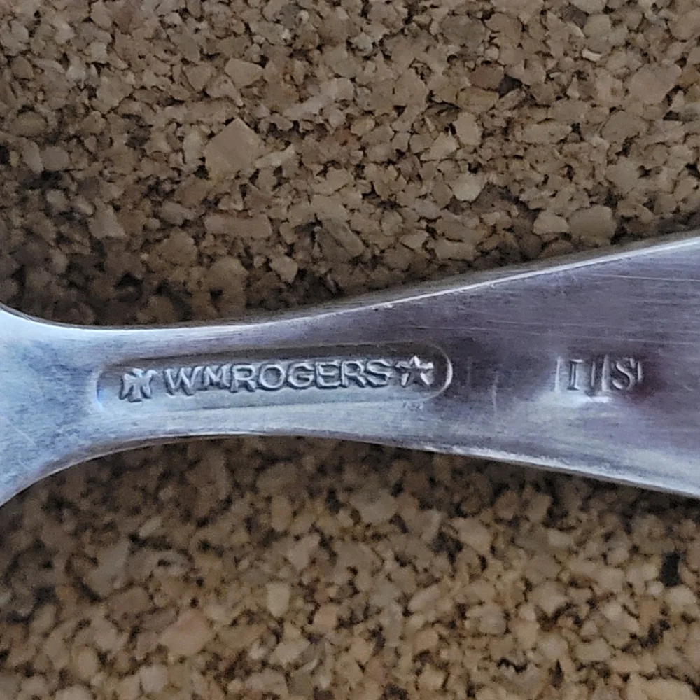 Vintage William Rogers Birth Record Spoon • Jason Feb 21, 1976
